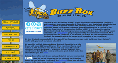 Desktop Screenshot of buzzboxdrivingschool.com.au